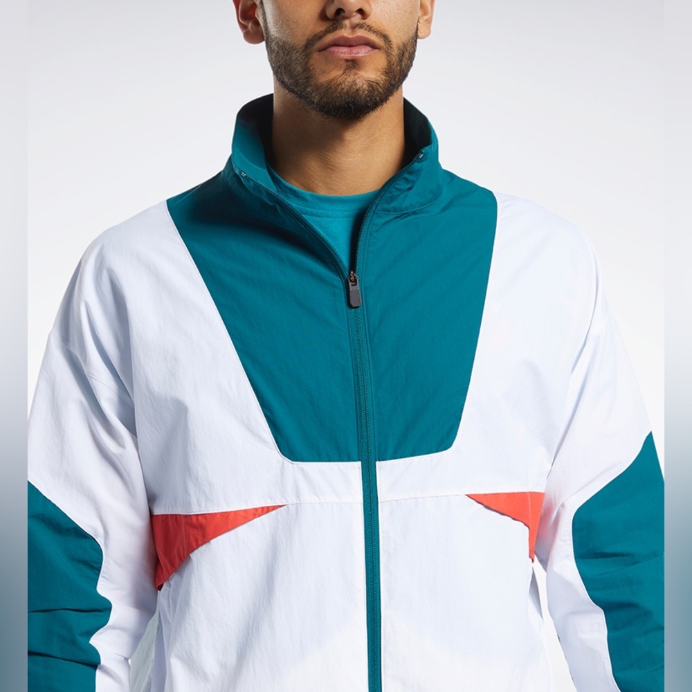 Retro Men’s MYT Reebok Zip-Up Jacket - Picture 2 of 7
